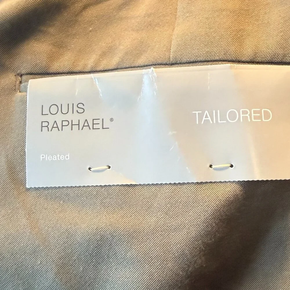 NWT Louis Raphael Khaki Pants 50x32